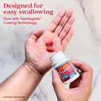 Back of Tylenol package showing supplement facts and active ingredients