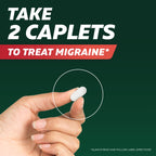 Excedrin Migraine 100 count bottle side view