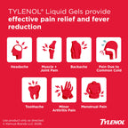 Tylenol Extra Strength liquid gel capsule detail