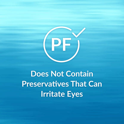 Alaway antihistamine eye drops vial being held to demonstrate the easy twist off cap design for sensitive eye care