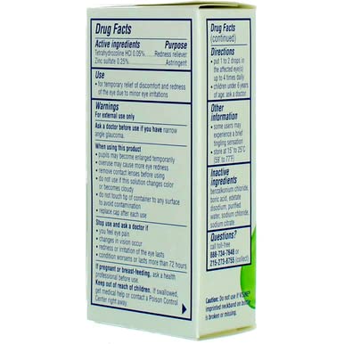 Kenvue Brands Visine AC multi symptom redness and itching remedy overview