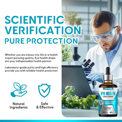 Fuenvegtal Eyebright supplement packaging highlighting the Euphrasia officinalis and bilberry extract formulation.