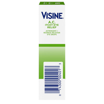 Visine AC authentic imported eye drops for itching and watery eyes