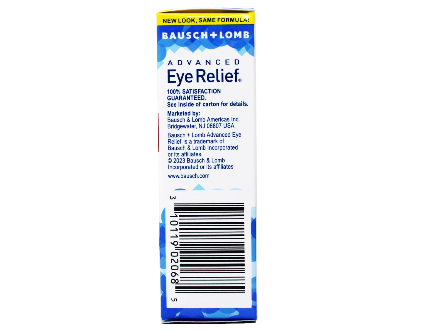 Bausch and Lomb Advanced Eye Relief dry eye drops solution for seasonal allergy comfort