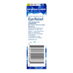 Side angle of Bausch + Lomb Advanced Eye Relief packaging highlighting the 0.5 fluid ounce size