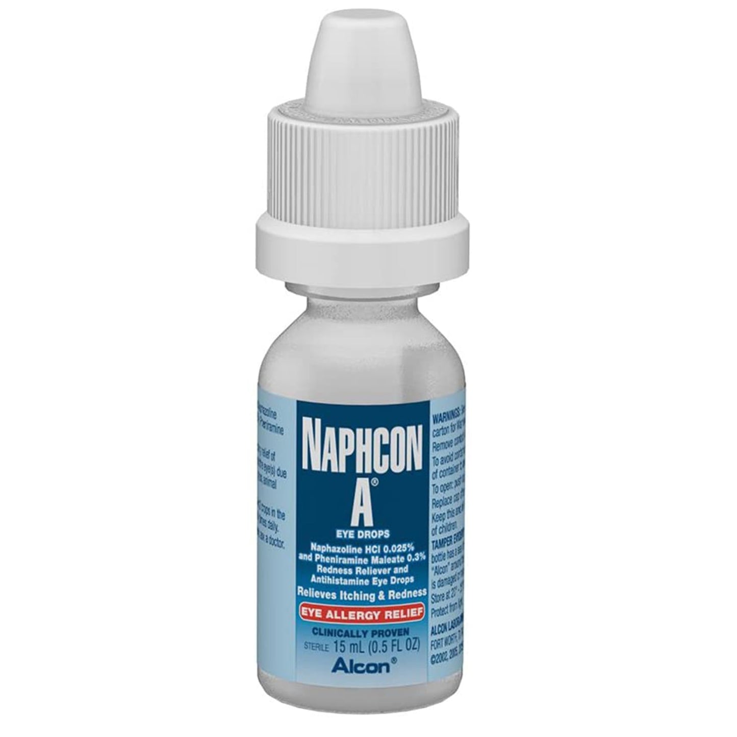 Imported USA Naphcon A eye allergy relief triple pack carton for seasonal allergies