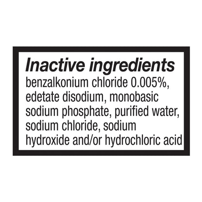 Lastacaft 0.17 fluid ounce ophthalmic solution bottle with security seal intact.
