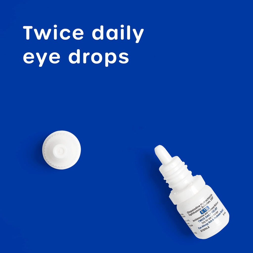HealthCareAisle antihistamine eye drops for pet dander and grass allergy defense