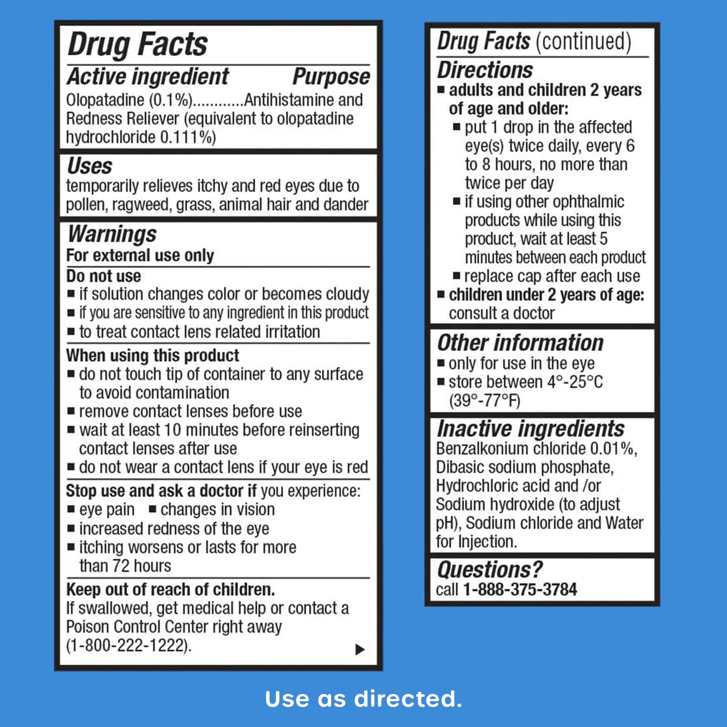 Authentic HealthCareAisle eye drops showing the secure sterile dropper tip