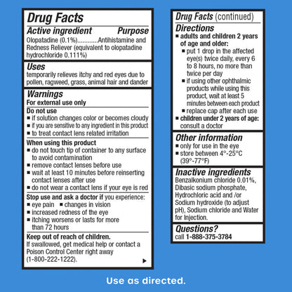 Authentic HealthCareAisle eye drops showing the secure sterile dropper tip