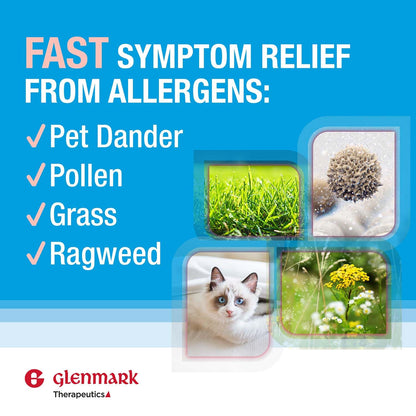 Glenmark Olopatadine Hydrochloride 0.1 percent sterile ophthalmic solution bottle