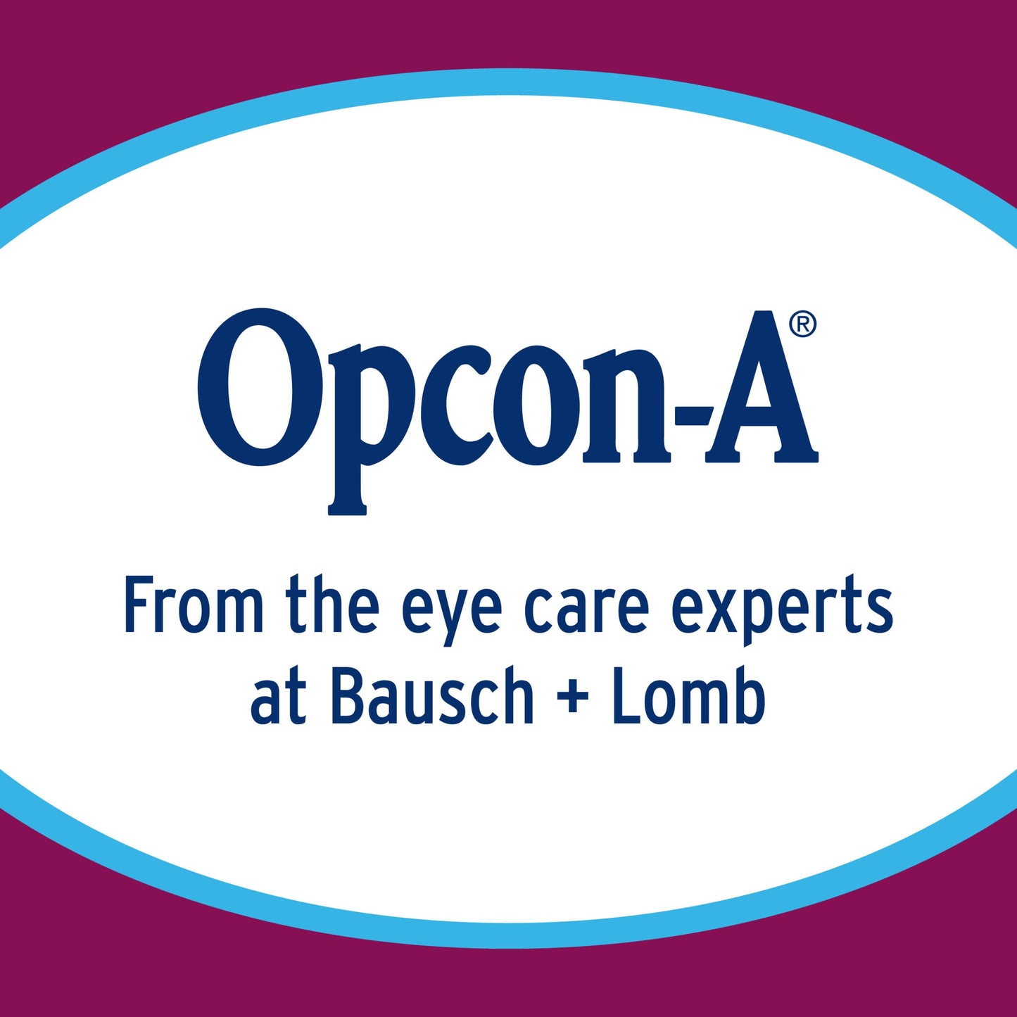 Opcon-A antihistamine and redness reliever eye drops double pack box details.