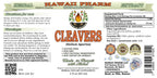 HawaiiPharm Cleavers herbal supplement dropper bottle packaging