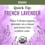 Aura Cacia Organic French Lavender Essential Oil lifestyle aromatherapy setup