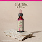 Back view of Bach Original Flower Remedies Elm product packaging