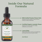 Native Remedies PureCalm liquid tincture dropper demonstration