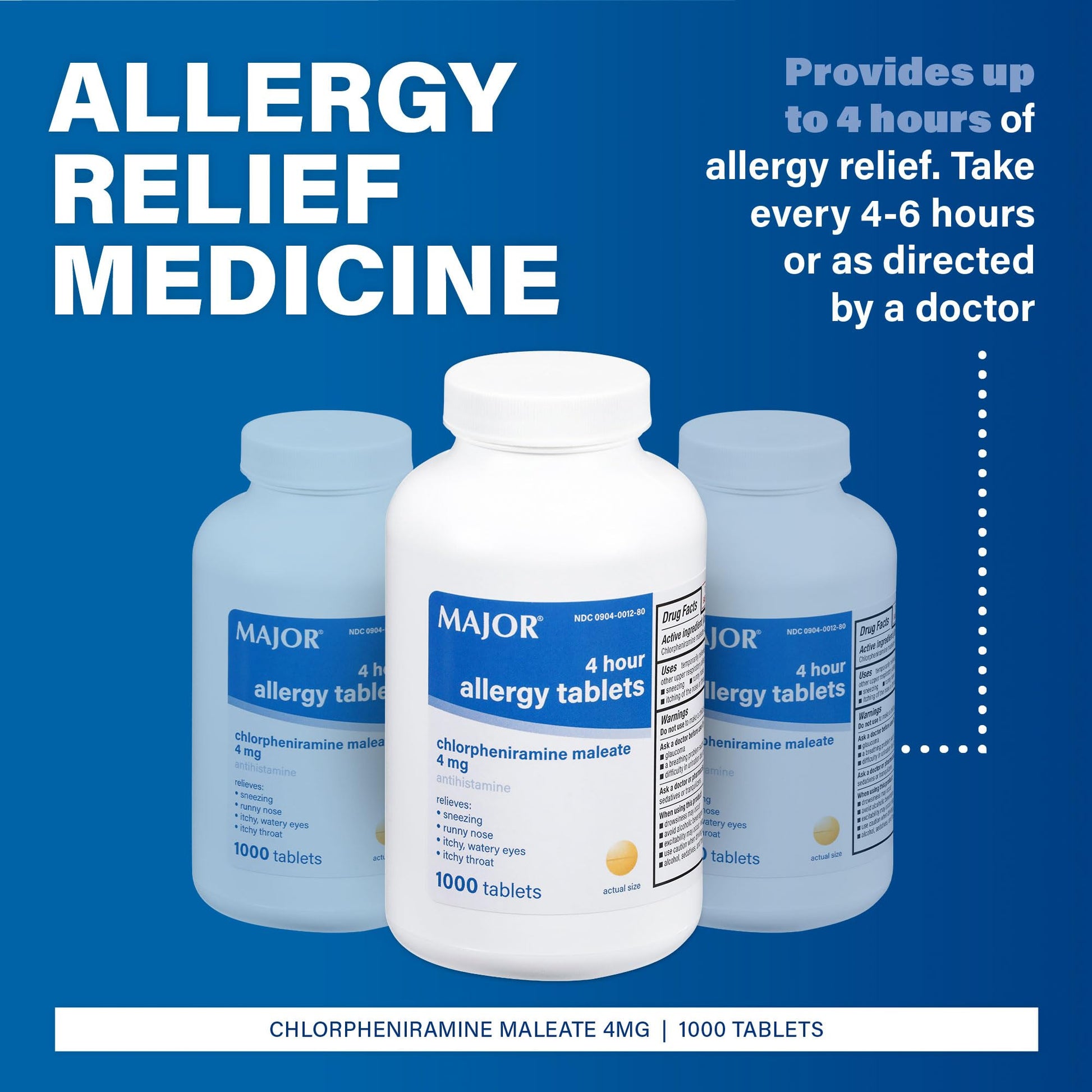 USA imported yellow allergy tablets for seasonal hay fever relief