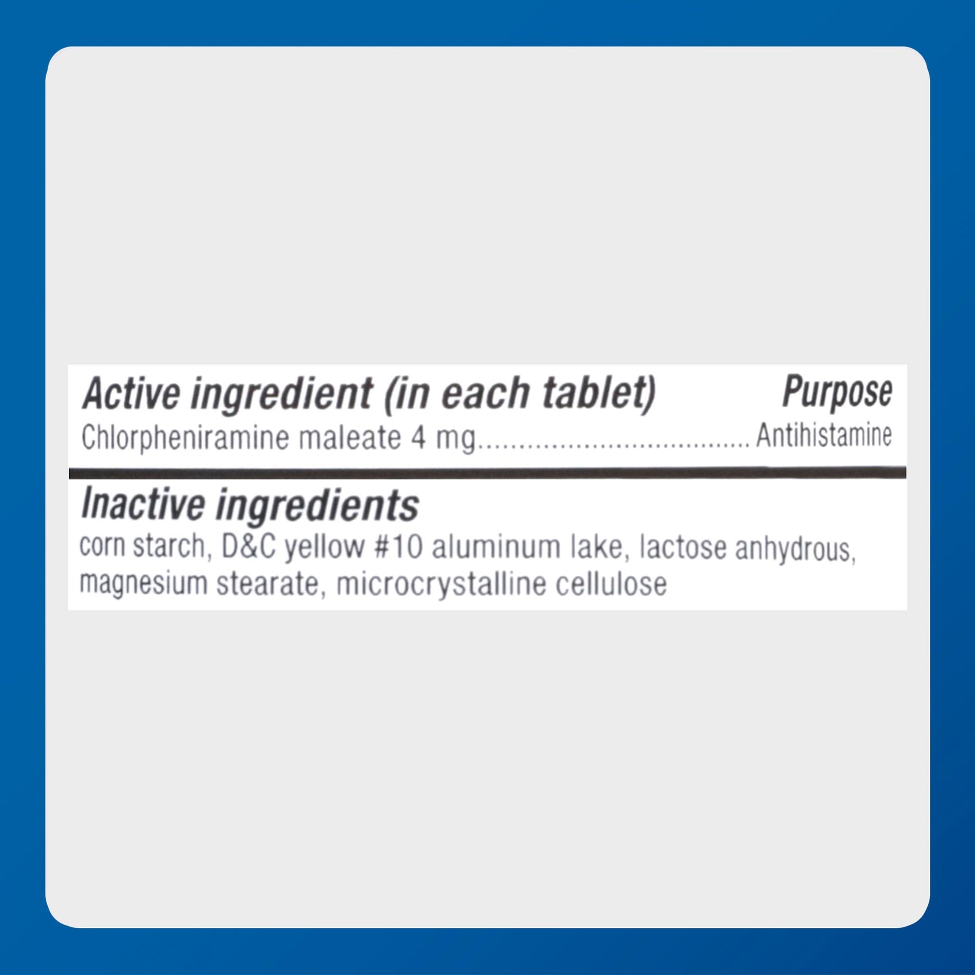 Authentic imported allergy medication bottle showing complete expiration date details