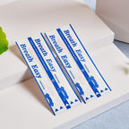 Side view of nuSwift extra strength anti snoring nose tape showing the breathable fabric material