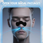 Close up view of the hypoallergenic sweat proof adhesive backing on the PadelGrab breathing strips.