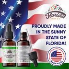 Two fluid ounces organic dandelion root liquid supplement packaging