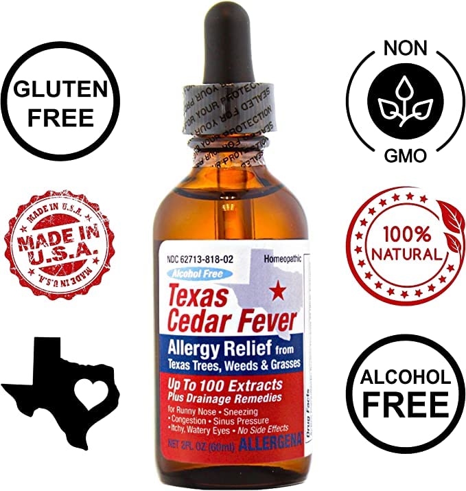 Authentic PROGENA Allergena seasonal immune support drops imported from the USA