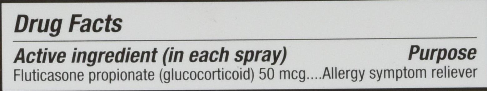 Kirkland Aller-Flo fluticasone propionate 50 mcg non drowsy nasal spray packaging
