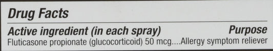 Kirkland Aller-Flo fluticasone propionate 50 mcg non drowsy nasal spray packaging