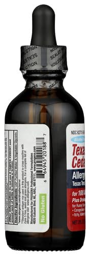 PROGENA Allergena 2 Fluid Ounce bottle label showcasing active regional antigen ingredients