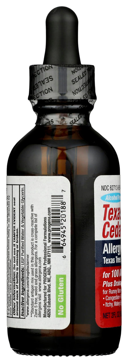 Premium imported PROGENA homeopathic allergy drops for clearing nasal congestion
