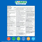 Flonase Sensimist scent free allergy mist product angle illustrating the ergonomic side activated pump.