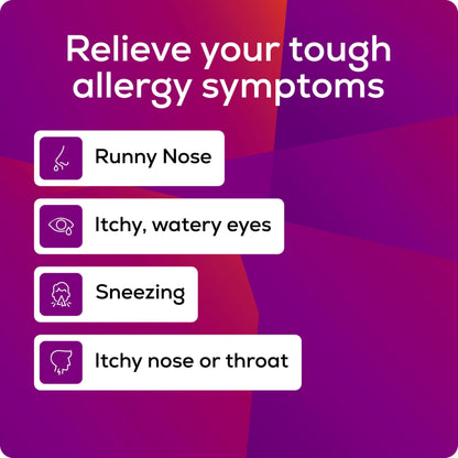 Allegra fexofenadine hydrochloride sixty milligram tablets for twelve hour multi symptom relief from sneezing.