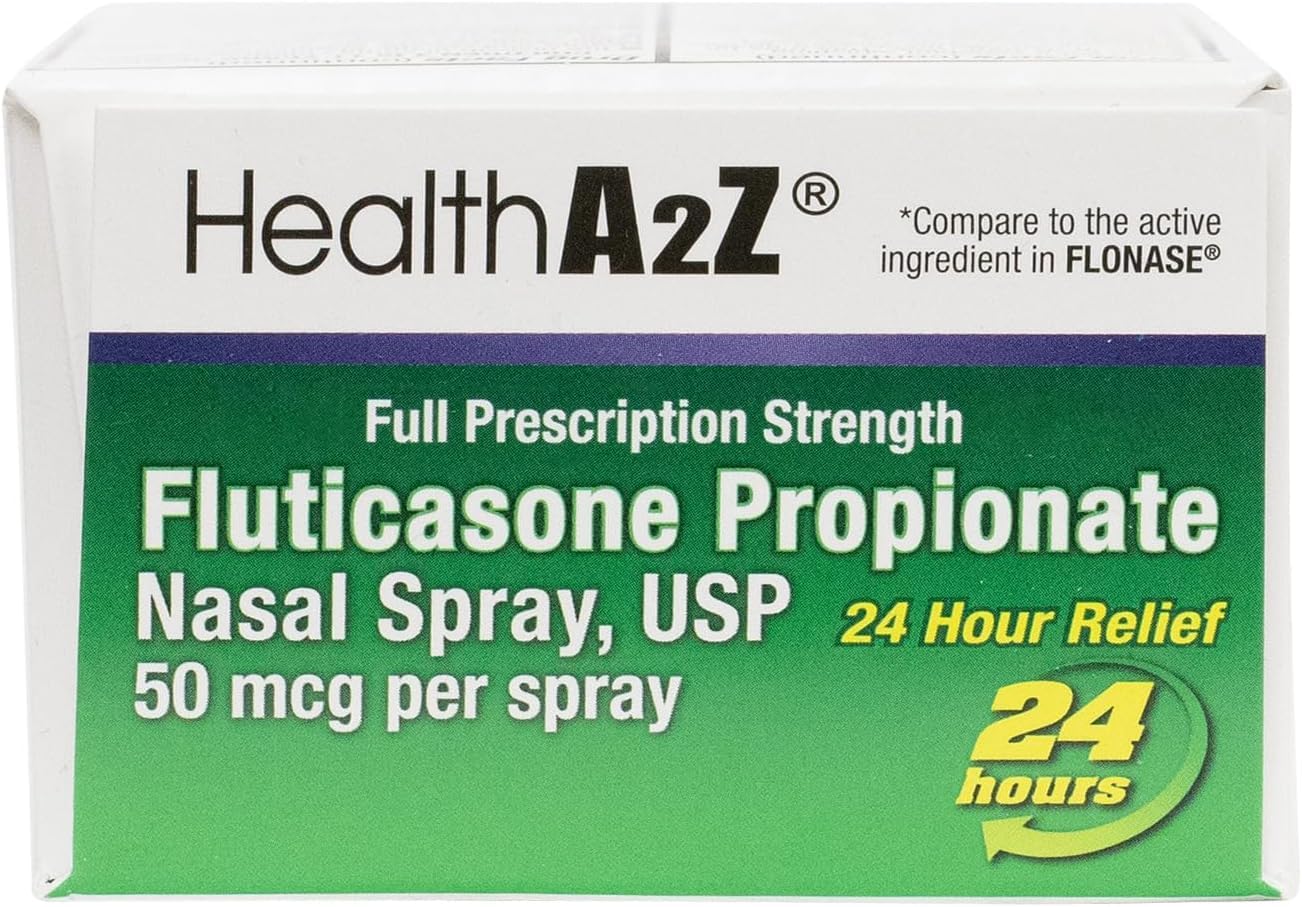 Allergy relief fluticasone propionate nasal spray for runny nose and sneezing