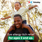 Pataday Once Daily Relief 24 hour eye allergy drop details and strength indicator