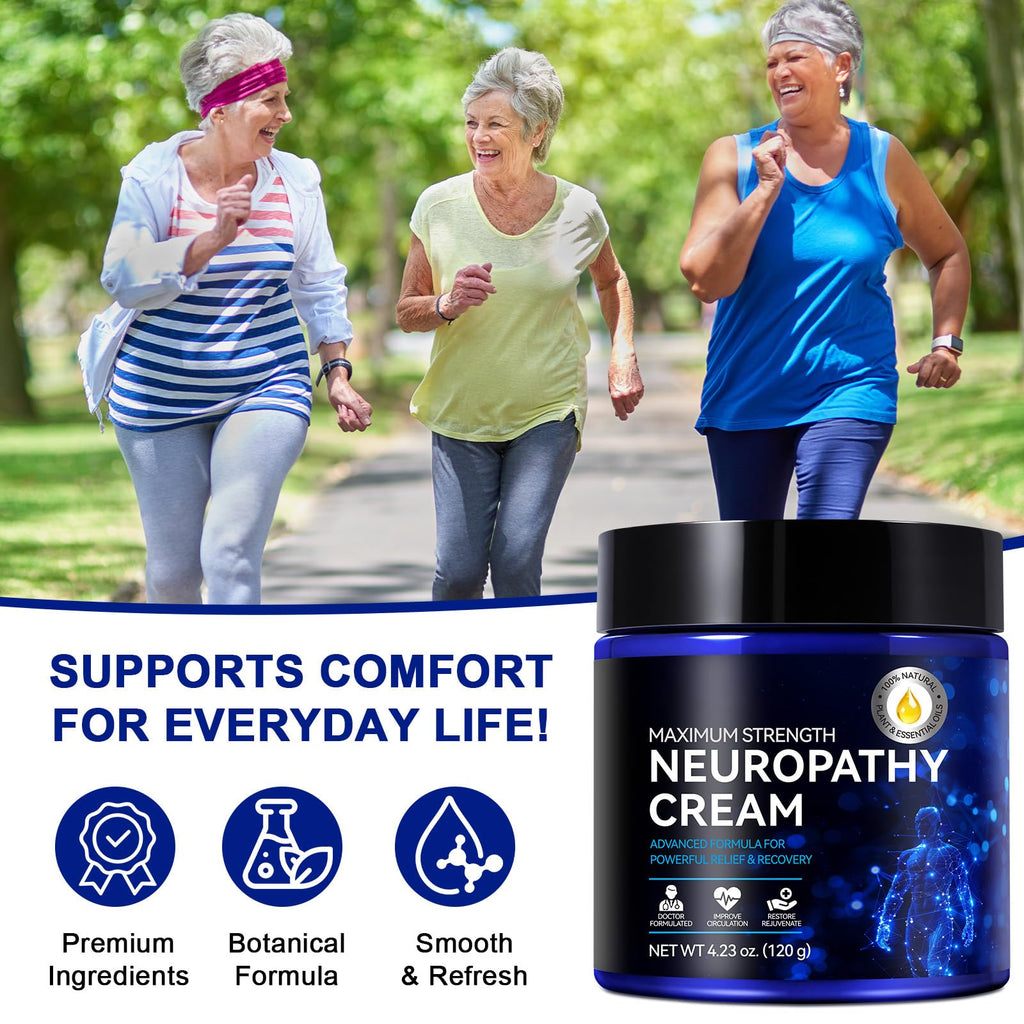 Cfxyhnox neuropathy cream 4 ounce packaging details