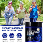 Cfxyhnox neuropathy cream 4 ounce packaging details