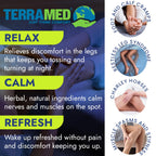 Fast acting aerosol spray nozzle for targeted muscle relief