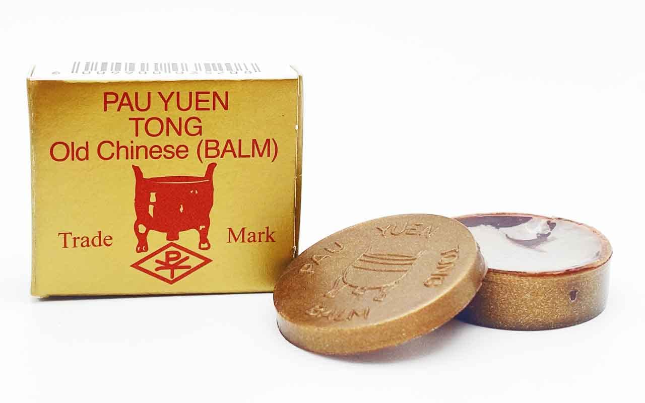 Pau Yuen Tong herbal balm product label details