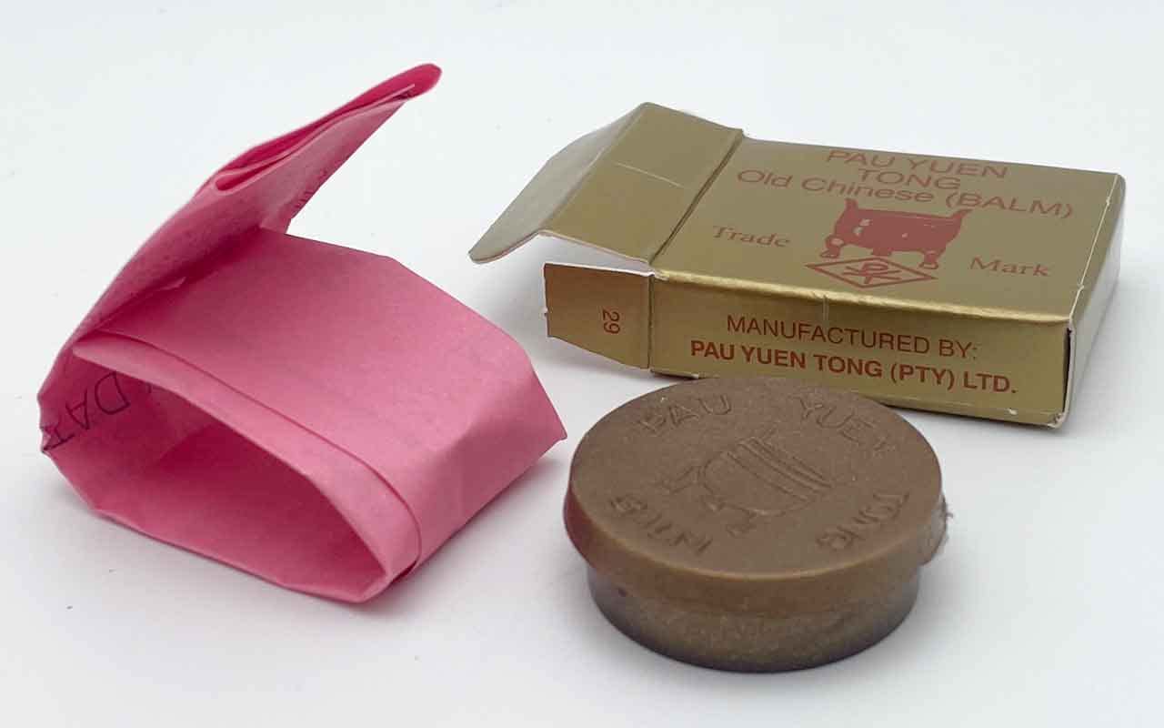 Authentic USA imported Pau Yuen Tong balm box