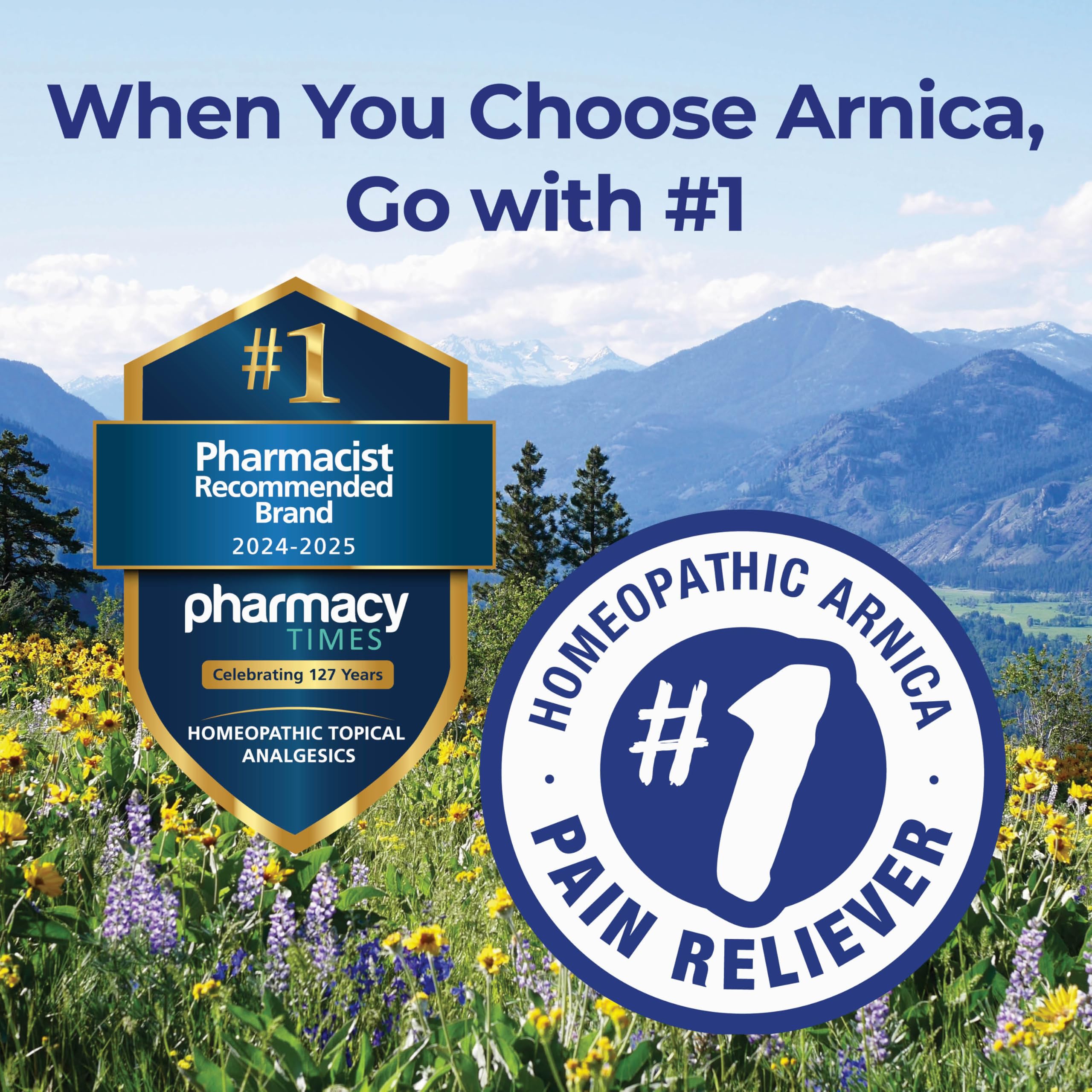 Boiron Arnicare dual action homeopathic pain relief kit
