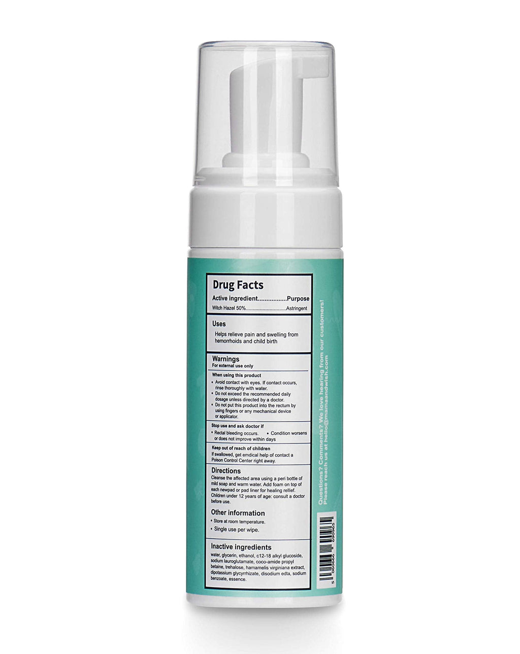 Authentic Mama and Wish healing foam for new mothers