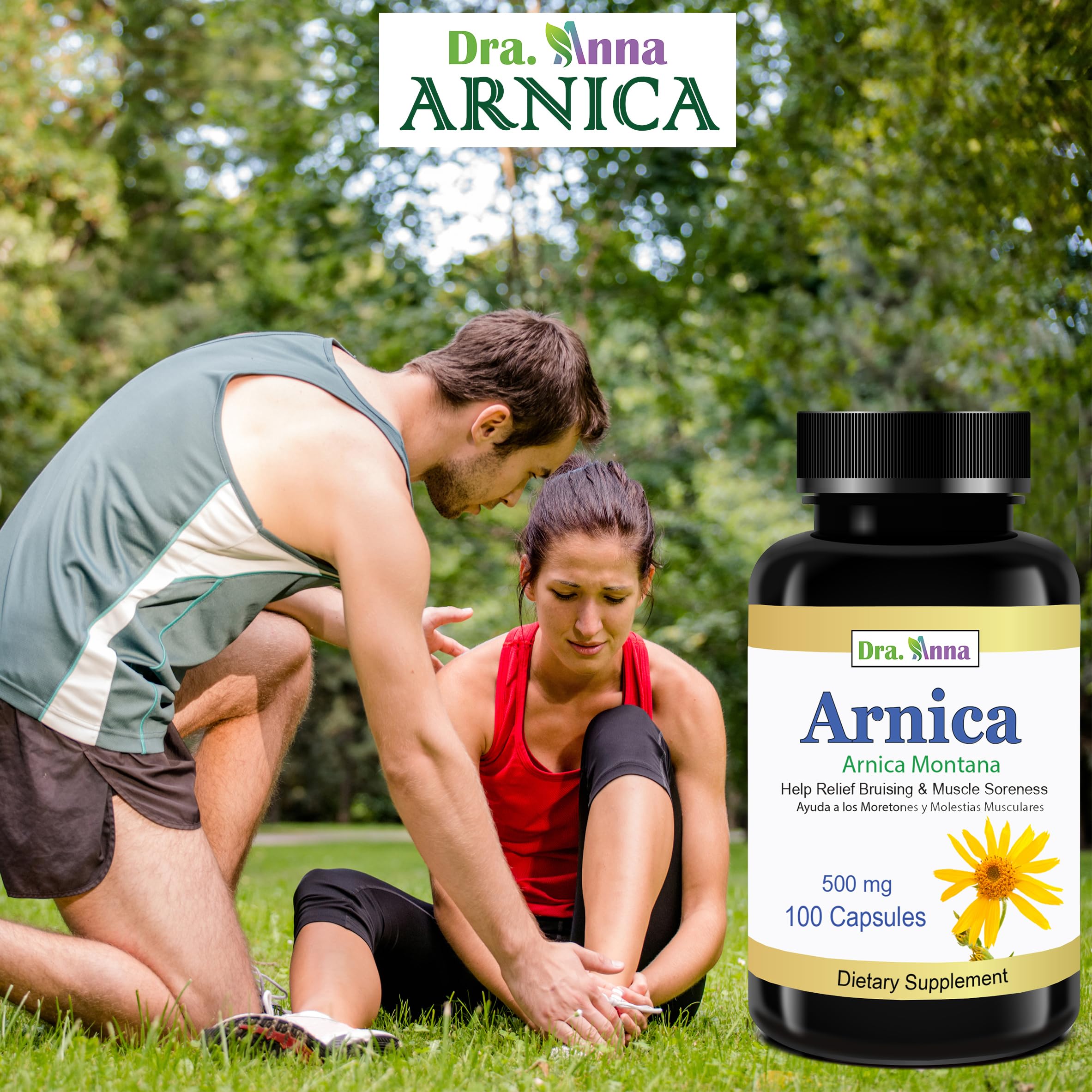 Capsule close up for Dra. Anna Arnica Montana
