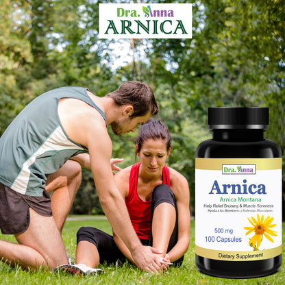 Capsule close up for Dra. Anna Arnica Montana