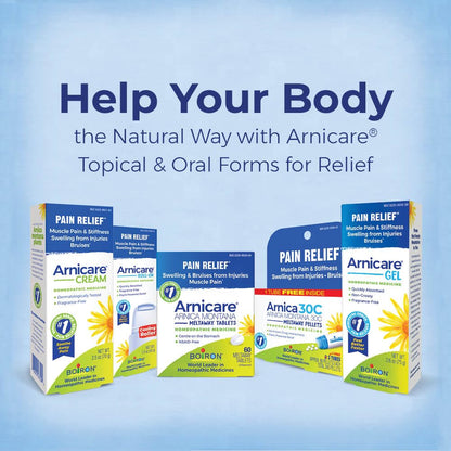 Boiron Arnicare Cream packaging showing net weight of 4.2 ounces