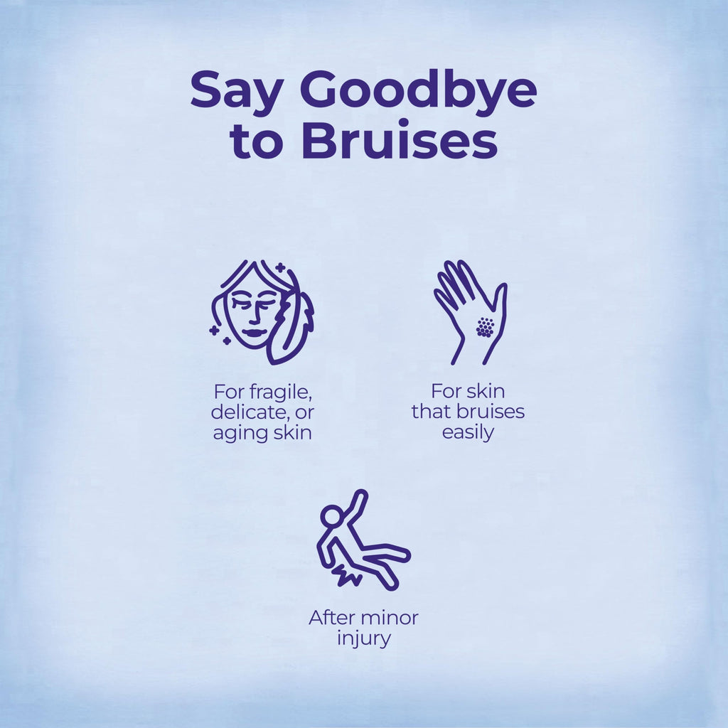 Arnicare Bruise Gel texture demonstrating non-greasy absorption