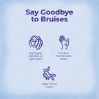 Arnicare Bruise Gel texture demonstrating non-greasy absorption