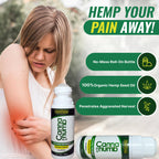 Back view of Cannanumb pain relief roll on