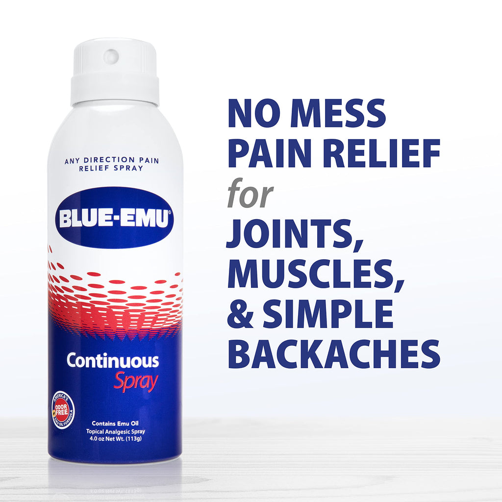 Blue-Emu muscle and joint relief spray side profile