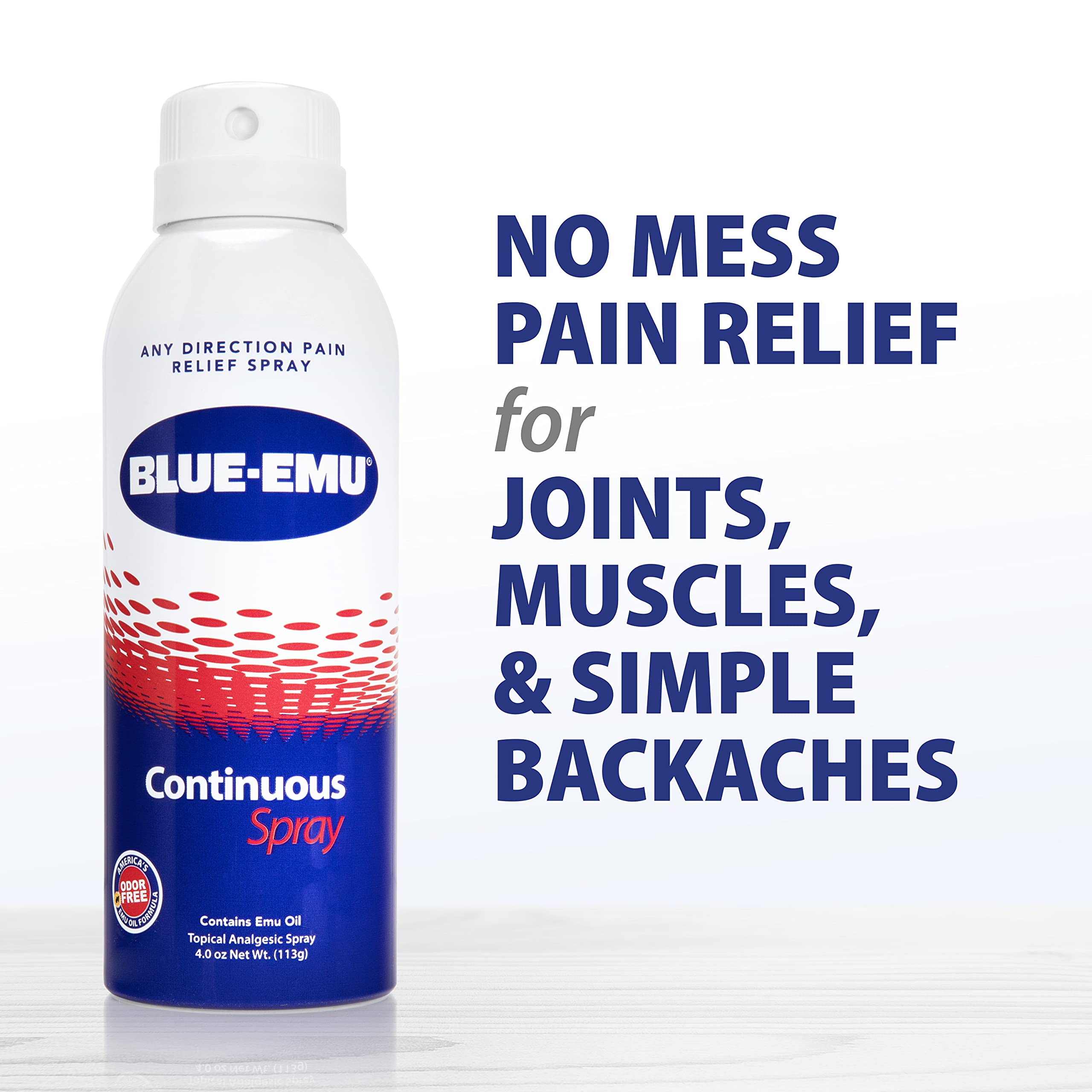 Blue-Emu muscle and joint relief spray side profile