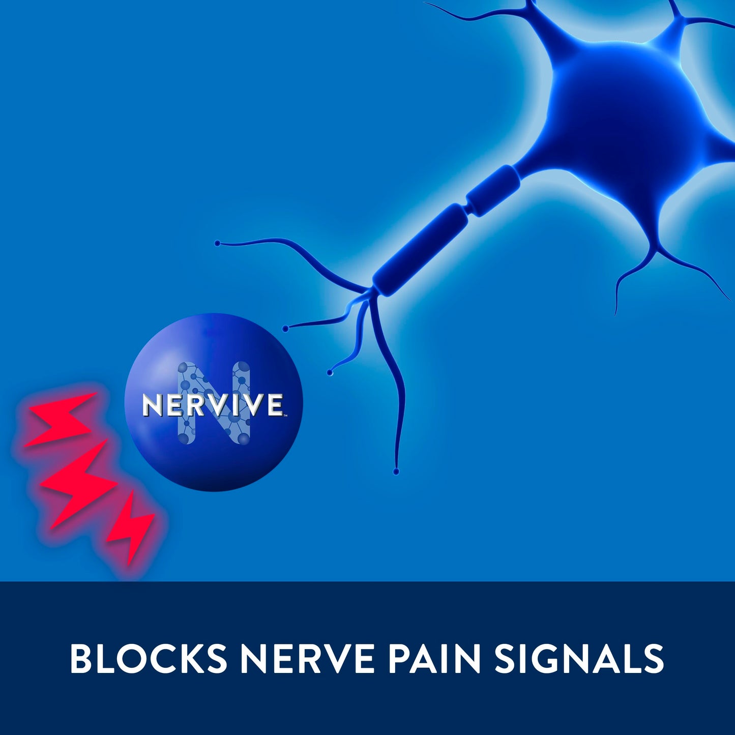 Side view of Nervive maximum strength nerve pain spray